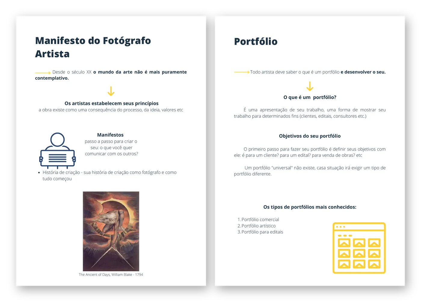 Páginas do ebook
