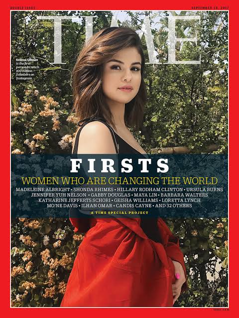 Copertina del progetto Firsts per la rivista TIME, fotografata da Luisa Dorr