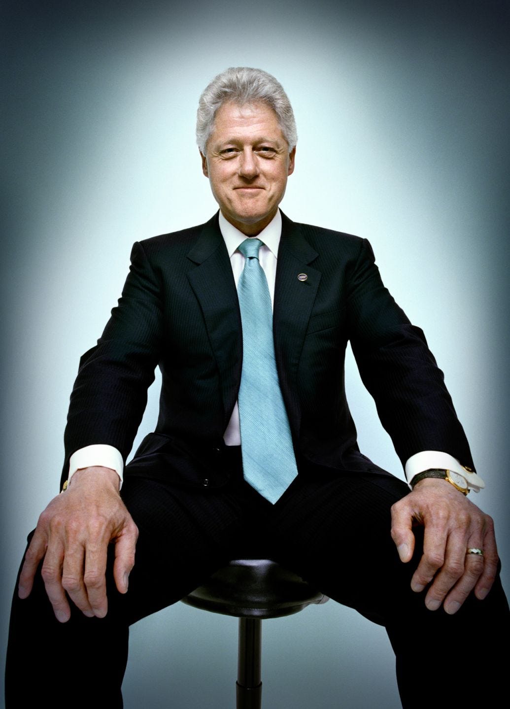 Bill Clinton fotografato da Platon
