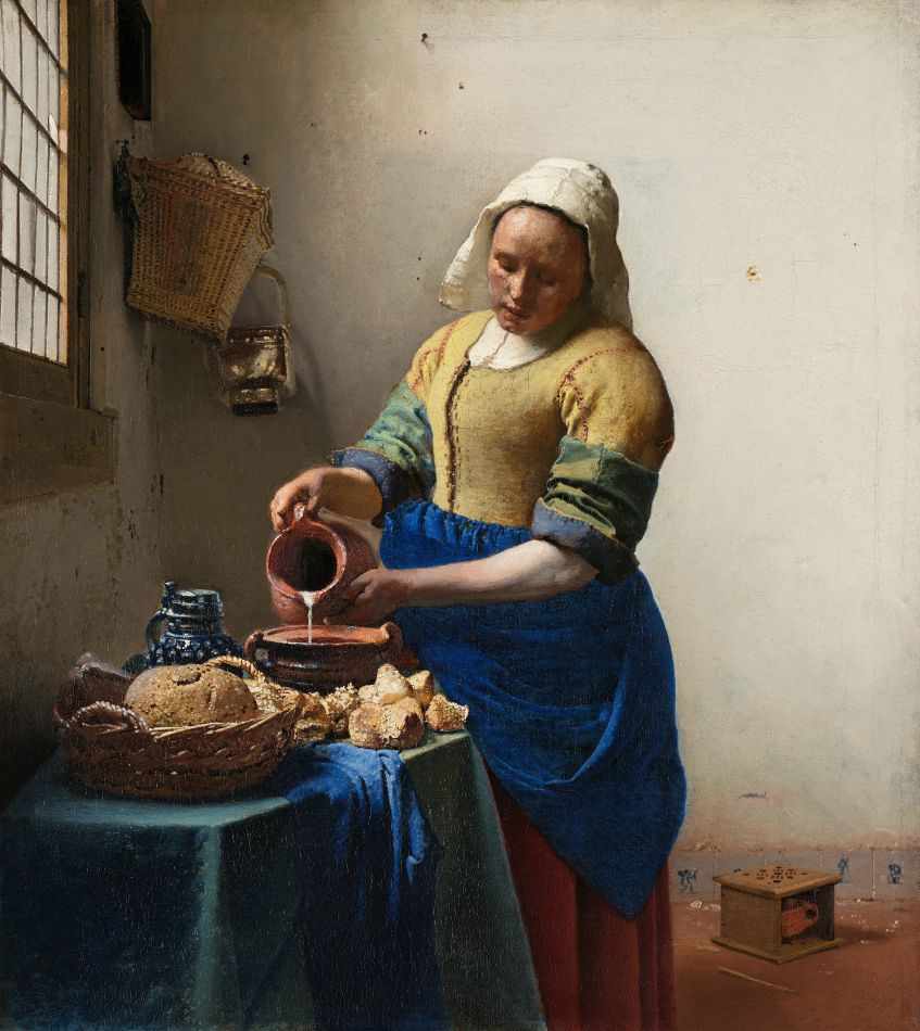 La Lattaia, Vermeer