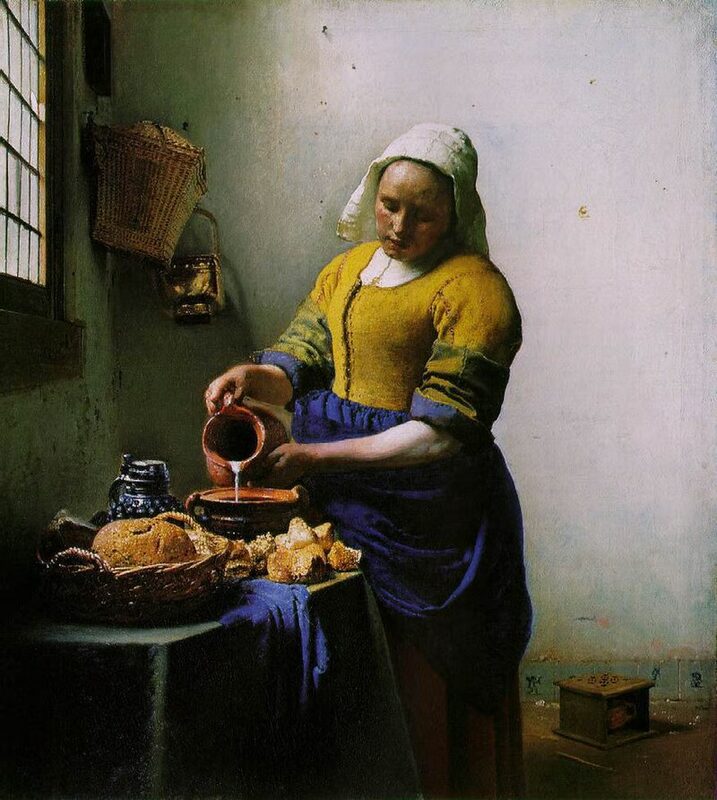 A Leiteira, de Johannes Vermeer