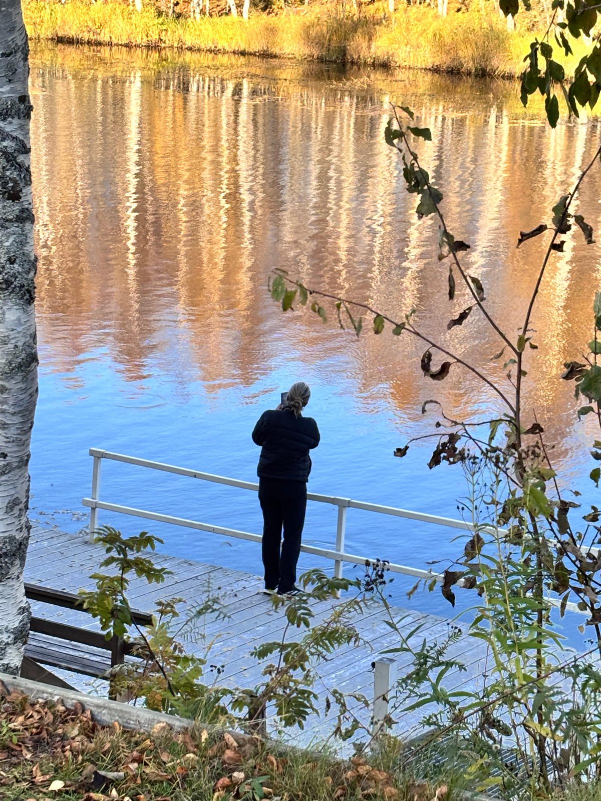 Fotografando reflexos no lago